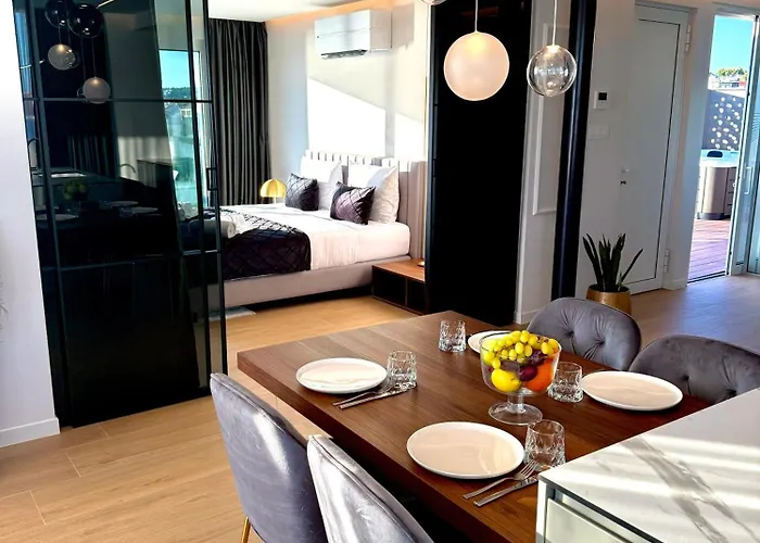 Dedaj - Penthouse Auri Lägenhet Zadar